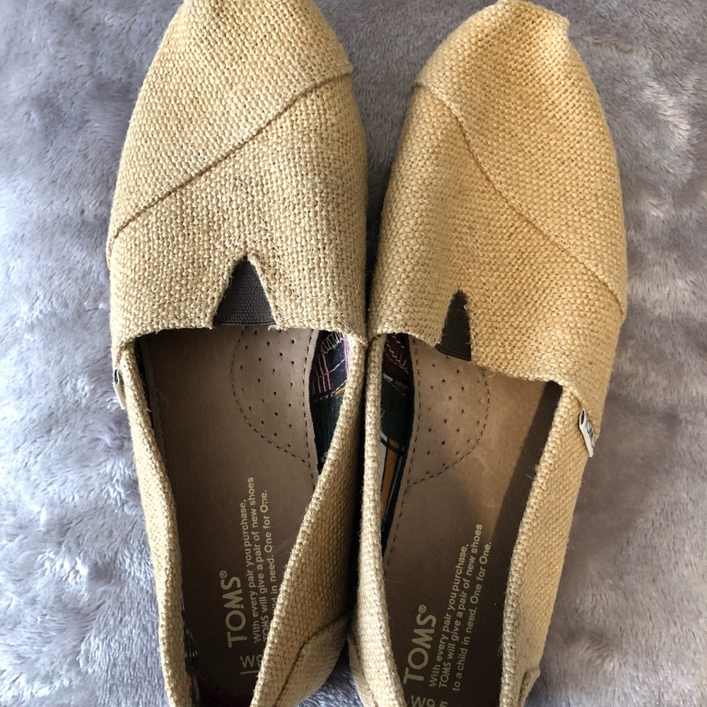 Brand new tweed toms